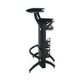 thumbnail image 4 of 3-Bottle Wine Rack Bar Unit Smoked and Black, 4 of 8