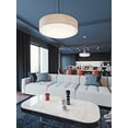 thumbnail image 6 of Afx SAP1824LAJUDSN-JT Sanibel 18" Wide Led Pendant - Nickel, 6 of 7