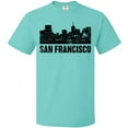 thumbnail image 3 of Inktastic San Francisco Skyline with Grunge T-Shirt, 3 of 5