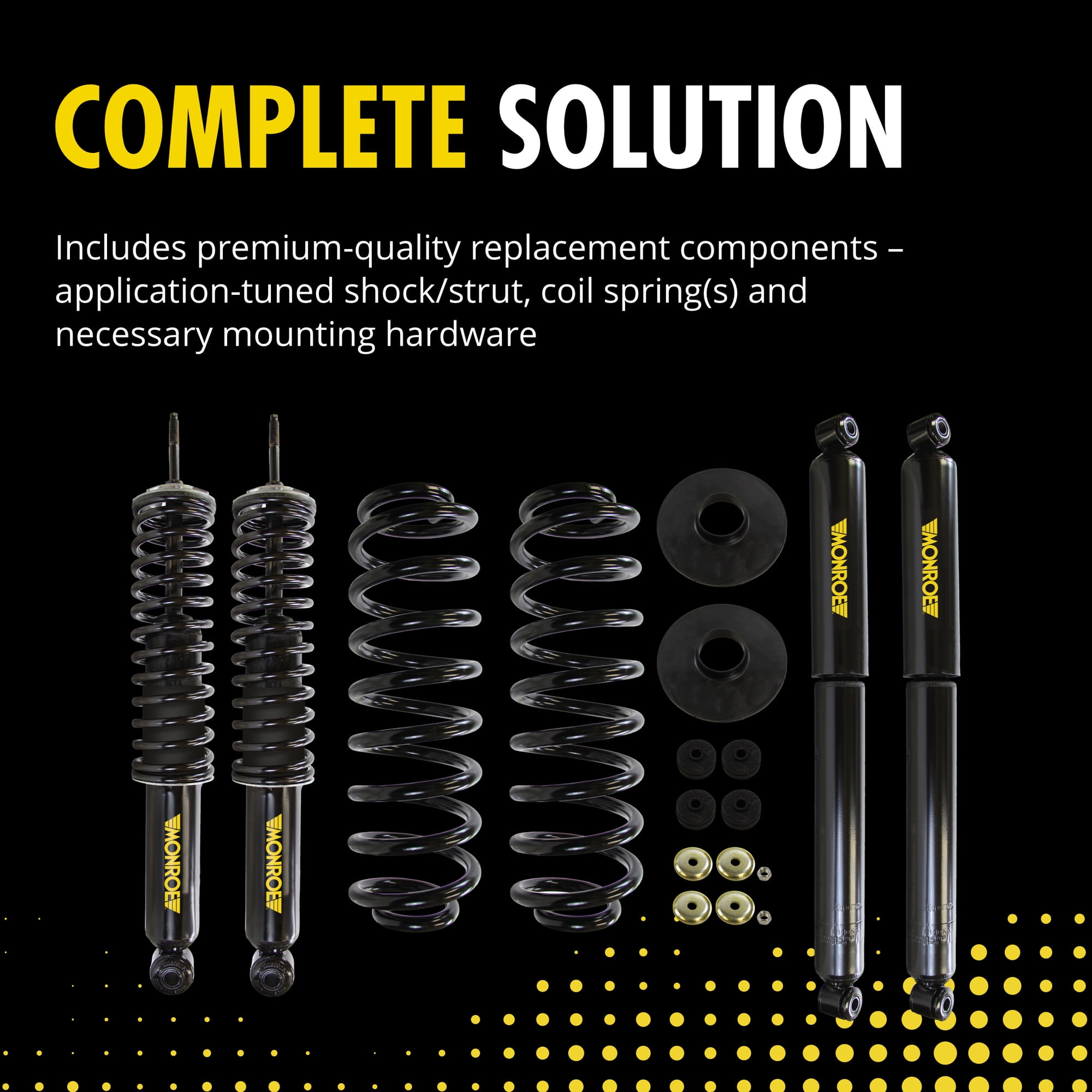 Monroe Shocks & Struts Monroe 90024C Air Spring to Coil Spring Conversion Kit