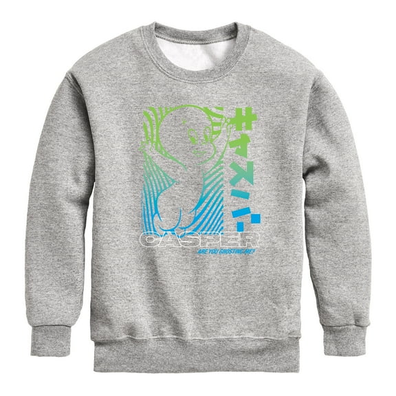 Casper The Raver - Toddler And Youth Crewneck Fleece Sweatshirt