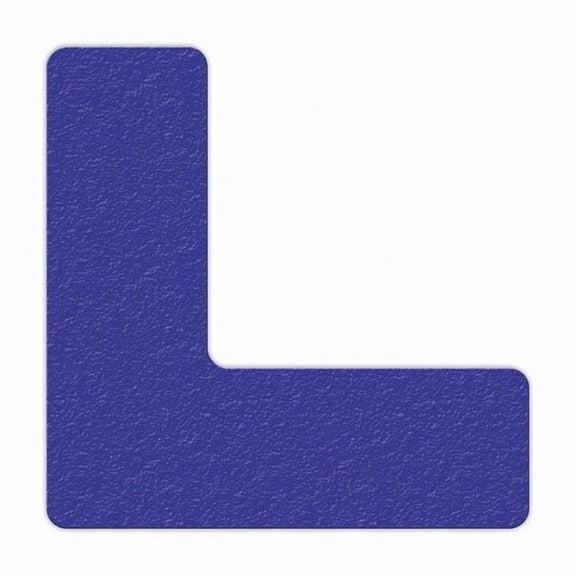 Incom Floor Tape,Blue,6 inx6 in,L,PK25 LM110B