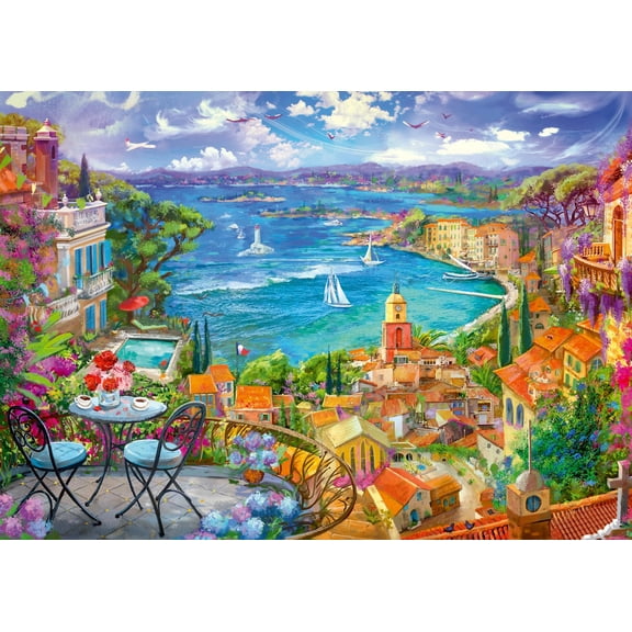 Ravensburger St. Tropez 1000 Piece Jigsaw Puzzle for Adults