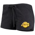 thumbnail image 4 of Women's Concepts Sport Charcoal Los Angeles Lakers Billboard Tank Top & Shorts Sleep Set, 4 of 5
