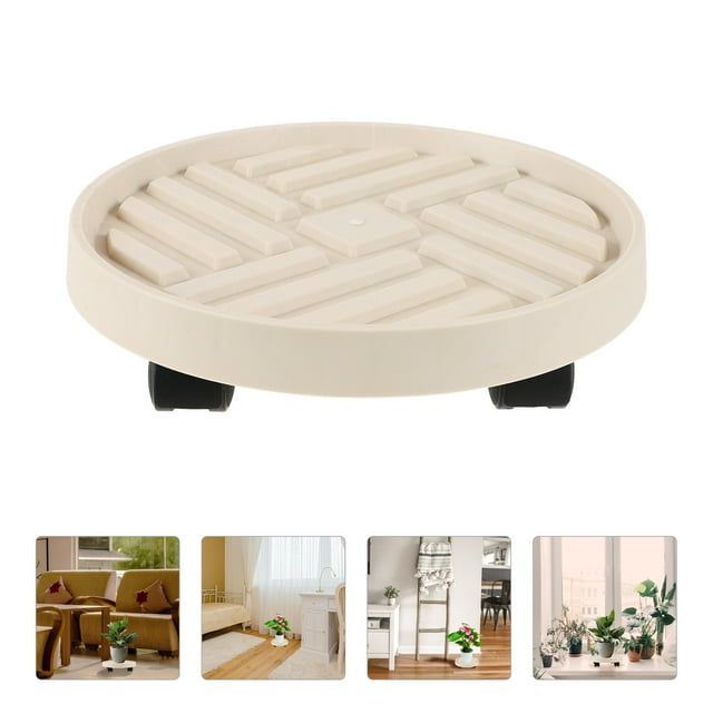 unbranded Soporte Móvil Para Macetas Con En Plástico PP Ideal Para Jardín Y Hogar