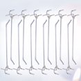 thumbnail image 3 of Dosaele Hooks  Hook Metal Board Hanging S Peg Shelving Wire Rack 4 Inch 50 Pack Hangers Slatwall Pegboard Heavy Duty Hanger, 3 of 8