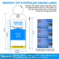 thumbnail image 3 of Paquete de 8 portaetiquetas de equipaje Cruise para Carnival, NCL y Princess, 3 of 7