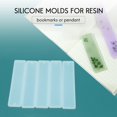 thumbnail image 1 of 12 Pcs/Set Rectangle Silicone Signet Moule Bricolage Signet Moule Faire des Bijoux en Résine Époxy, 1 of 5