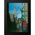 thumbnail image 2 of Peyret, Eric 18x24 Black Modern Framed Museum Art Print Titled - Chrysler from 2nd Avenue, 2 of 5