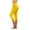 Yellow, variant on GEWSEY Women's Active FormFlex Buttery Soft High Waist 19" Inseam Capri Yoga Workout Leggings with Pockets (Black, M)