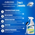thumbnail image 2 of Black Diamond Ultimate Grout Cleaner: Best Cleaner for Tile,Ceramic,Porcelain, Marble Acid-Free Safe Deep Cleaner & Stain Remover for Even The Dirtiest Grout. (1-Quart/1-Brush), 2 of 9