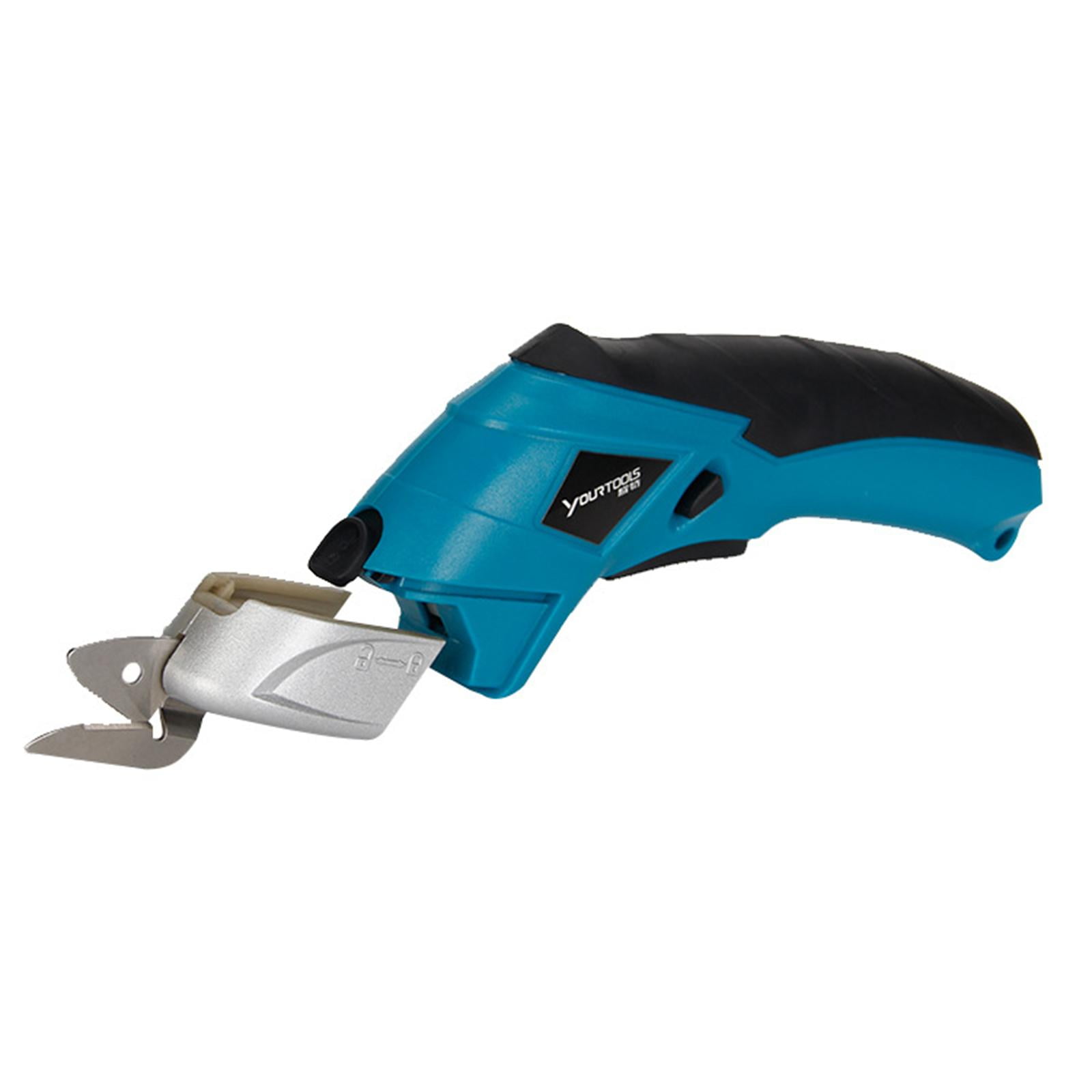 GUOOL Electric Scissors for Cutting Fabric, Power Scissors Cutting Tool for Cutting Fabric, Corrugated Cardboard, Carpet and Acrylic Film