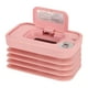 thumbnail image 4 of Dispensador de toallitas húmedas para bebé y calentador de pañales con termostato de calentamiento uniforme, Travel Baby Rosa, 4 of 9