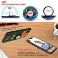 thumbnail image 5 of Labanema Apple iPhone 11 Pro Max (2019) 6.5" Case with 360 Degree Rotating Ring Stand, Support Magnetic Car Mount, Protective Cover for Apple iPhone 11 Pro Max (2019) 6.5" (Big Eyes), 5 of 7