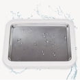 thumbnail image 2 of Ice Cream Maker Pan Rolled Ice Cream Machine  Cold Plate Stainless Steel Ice Maker Pan Ice Maker Pan With Scraper Mini Rolled Ice Cream Yogurt Maker Machine Stainless Steel  Cold, 2 of 8