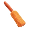 thumbnail image 2 of Cepillo de microfibra para llanta de rueda, multiusos, portátil, reutilizable, suave, para detalles de neumáticos, cepillo de limpieza para motores, SUV, guardabarros, rejillas de Naranja Yotijar cepillo para llantas, 2 of 7