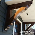 thumbnail image 6 of Ekena Millwork 5 1/2"W x 20"D x 24"H Merced Block Smooth Bracket, Douglas Fir, 6 of 25