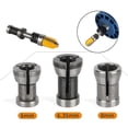 thumbnail image 4 of 1/3Pcs 6/6.35/8Mm Collet Chuck for Engraving Trimming Machine Electric Router, 4 of 6