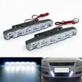 thumbnail image 2 of Luces LED de conducción, 1 par de faros antiniebla superbrillantes, luces de conducción diurna DRL, valor inmejorable, 2 of 6