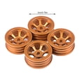 thumbnail image 5 of Hub RC RC Model Cars Servicio de larga duración llantas Llantas Handy Instalación Diseño único Reemplazo de estabilidad para K989 Golden Pack of 4 Kearding FN001338-04, 5 of 5