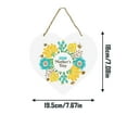 thumbnail image 7 of Bouanq Front Door Welcome Sign - Creative Heart-Shaped Happy Mother'S Day Sign Home Decor, 7 of 7