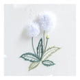 thumbnail image 1 of yuksok Stumpwork Embroidery s Pre-Printed Flower Pattern DIY Needlework Crafts, 1 of 9