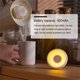thumbnail image 5 of Kearding 50LM LED luces nocturnas inalámbricas lámparas de dormitorio sin perforaciones pasillo de forma redonda herramienta de iluminación de noche Iluminación y accesorios toque amarillo Kearding HA064119-04B, 5 of 6