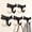 Matte Black, variant on ABCISI 5pcs Dragonfly Coat Hooks, Decorative Animal Wall Mounted Heavy Duty Hooks for Home Handbag Clothes Hats Bags Keys, Vintage Indoor Outdoor Universal Towel Bathrobe Hook (Matte Black)