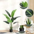 thumbnail image 6 of 48 Inch Artificial Canna with Texture - Lifelike Simulated Greenery Decorations (2 Pack), 6 of 7