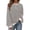 Beige Black, variant on Sweatshirt For Women Summer Crewneck Long Sleeve Oversized Striped Pullover Tops Y2K Clothes Workout Shirt