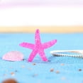 thumbnail image 6 of 5Pcs Colorful Starfish Shell Ornament DIY Miniature Ocean Landscape Decoration, 6 of 8