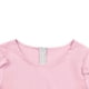 thumbnail image 5 of Vestido de manga corta con cuello redondo de color liso para niñas de medianas y grandes, informal, cómodo y de poliéster., 5 of 8