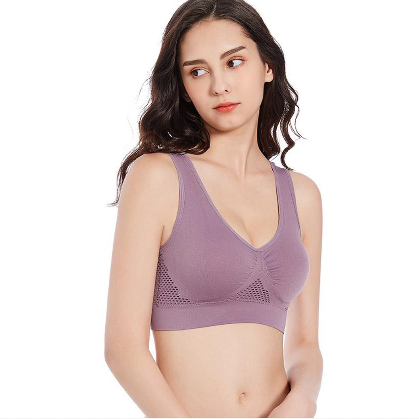 Daqian Clearance Bras for Women Ladies Comfortable Breathable No
