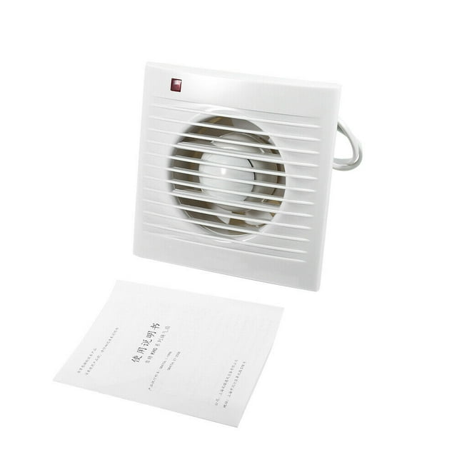 Extractor de Pared Ecológico ANGGREK Ventilador Extractor Cocina Con Ventana para Baño E Inodoro