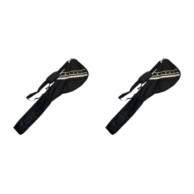 Yuarrent Bolsa de viaje de golf elegante y económica - Bolsa de viaje de nylon segura, fácil de usar e impermeable 49 Capacidad para hasta 10 negro 2Conjunto