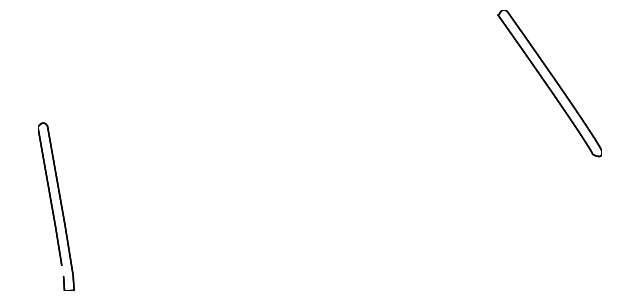 Genuine OE Toyota Side Molding - 75573-08020