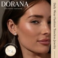 thumbnail image 2 of DORANA 5 Pairs Stud Earrings for Women CZ Small Cartilage S925 Sterling Silver Post Hypoallergenic Earring Sets for Multiple Piercing Birthday Jewelry Gifts Teen Her Wife Mom Ideas, 2 of 6