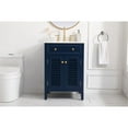 thumbnail image 2 of 24 inch single bathroom vanity in Blue, 2 of 10