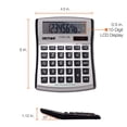 thumbnail image 3 of Calculadora de escritorio Victor 11003A LCD Solar de 10 dígitos, 3 of 6