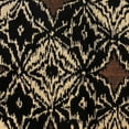 thumbnail image 3 of Plutus 20" x 20" Daliah Ice Chevron Luxury Outdoor Throw Pillow in Black, 3 of 3