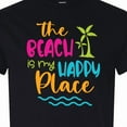 thumbnail image 4 of Inktastic Spring Break the Beach is My Happy Place T-Shirt, 4 of 5