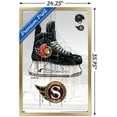 thumbnail image 3 of NHL Ottawa Senators - Drip Skate 21 Wall Poster, 22.375" x 34", Framed, 3 of 3