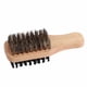 thumbnail image 2 of Cepillo de barba con mango de madera, cepillo de aseo de barba para hombre de doble cara para limpieza de bigote, 2 of 8