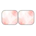 thumbnail image 7 of Goofa Pink Marble Pattern 2 Piece Car Windshield Sun Shade Foldable | Front Windshield Shade for Sun, Heat and UV Rays | Sunshade for Car Front Window-, 7 of 7