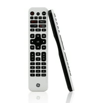 GE Universal Remote Control, 4 Device, Backlit, Rechargeable, Artic White, 80984
