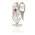 thumbnail image 3 of Silver Plated September Angel Birthstone with Sapphire and Clear-Cut Crystals, 3 of 7