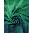 thumbnail image 5 of INSPIRE CHIC Summer Maxi Skirt for Women High Waist Floral Mesh Boho Bodycon Fishtail Long Skirts XL Blue Green, 5 of 6