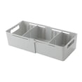 thumbnail image 1 of KAKOWELY cosmetics box Extension-type Storage Box Drawers Separate Storage Boxes Multifunction Desktop Storage Box Household Storage Container for Wardrobe Table Grey, 1 of 5