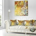 thumbnail image 3 of Designart Little Flowers with Soft Green Leaves - Floral Throw Pillow - 16x16, 3 of 5