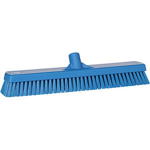 Vikan 19" Deck/Wall Scrub- Stiff - Blue (1 Unit)